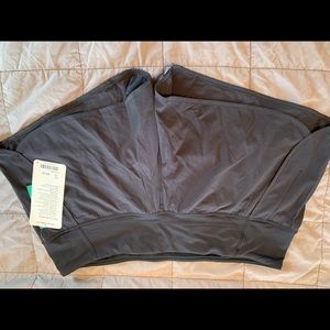 NWT Lululemon Times Short. Black. Size 12.